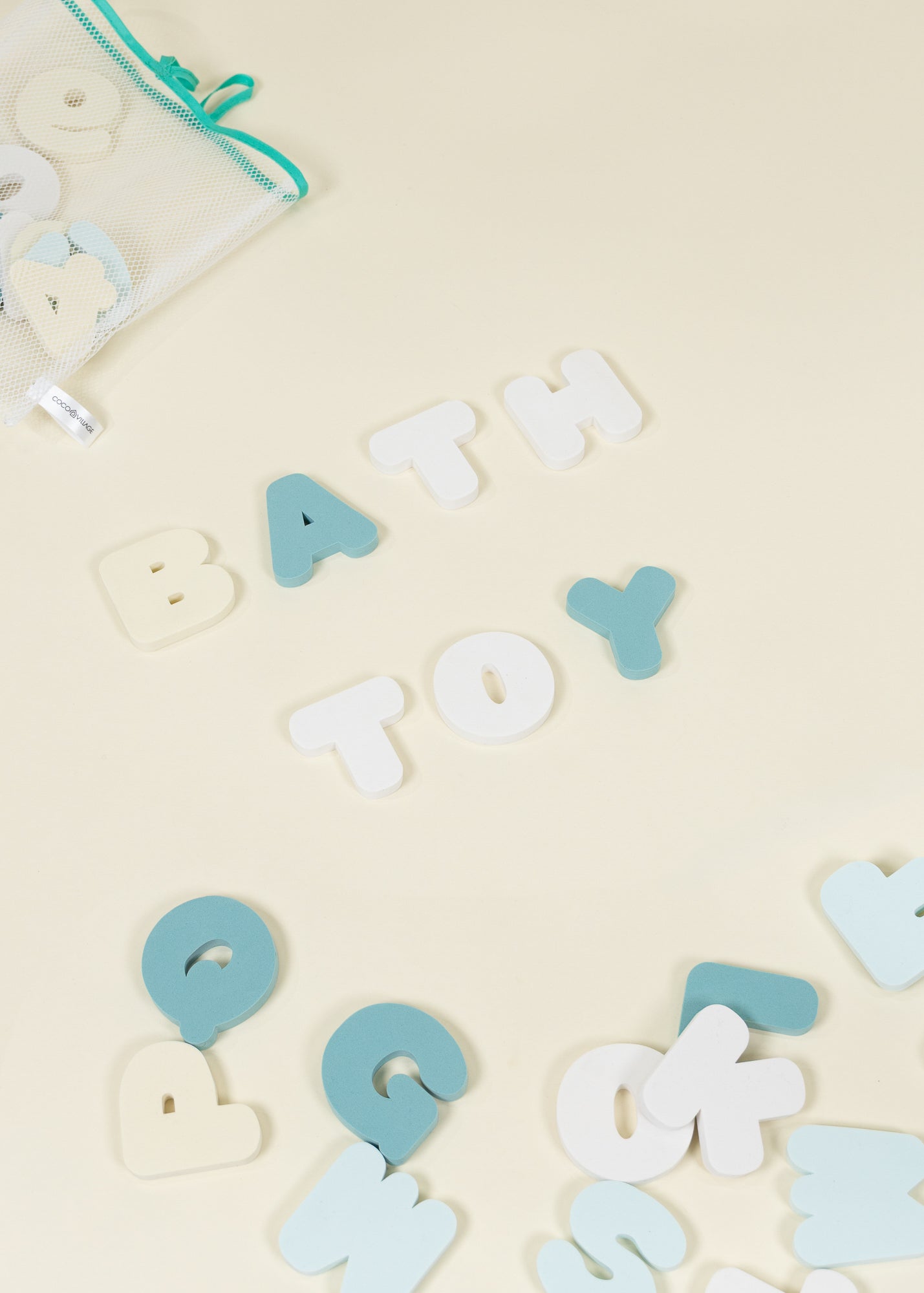 Image of EVA Foam Bath Playset - Letters & Numbers (36 Pcs)