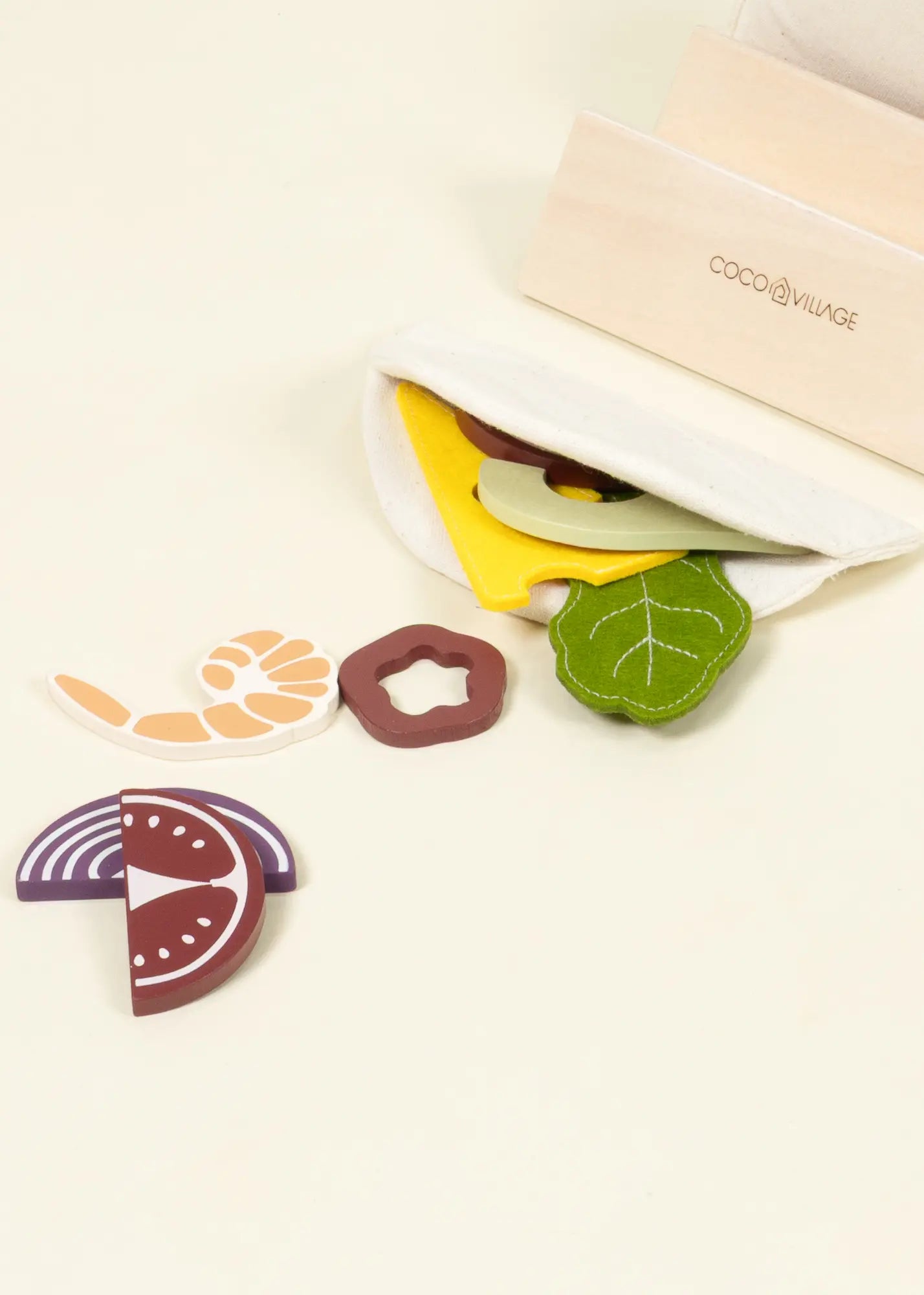 Wooden Tacos Playset
