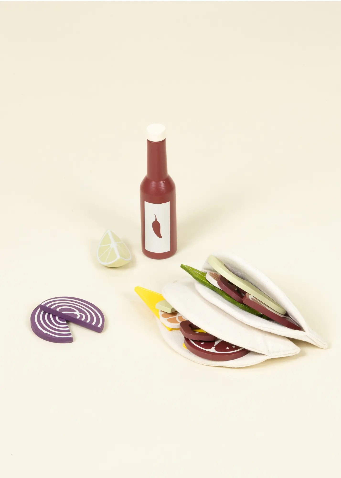 Image of Wooden Tacos Playset