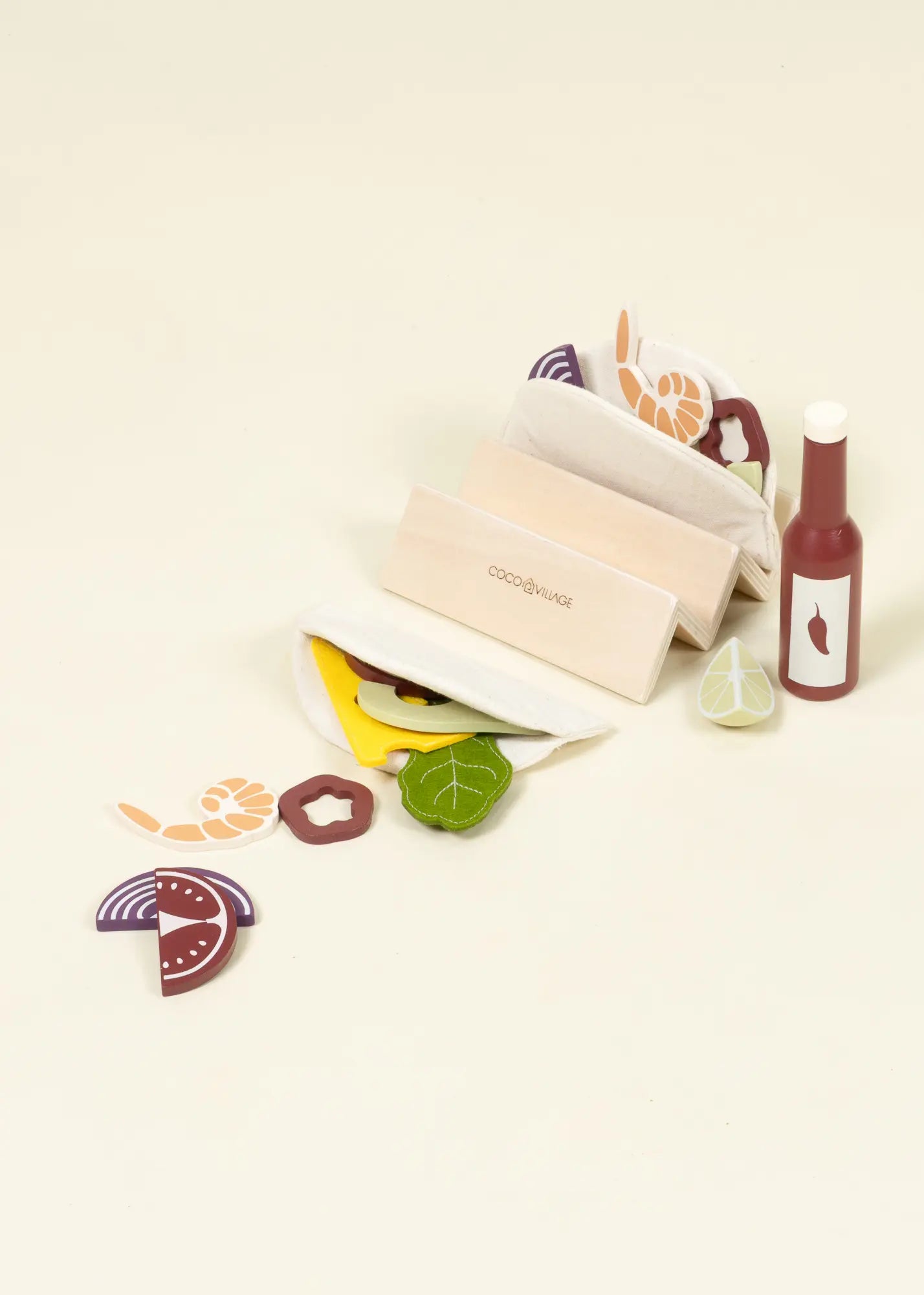 Wooden Tacos Playset