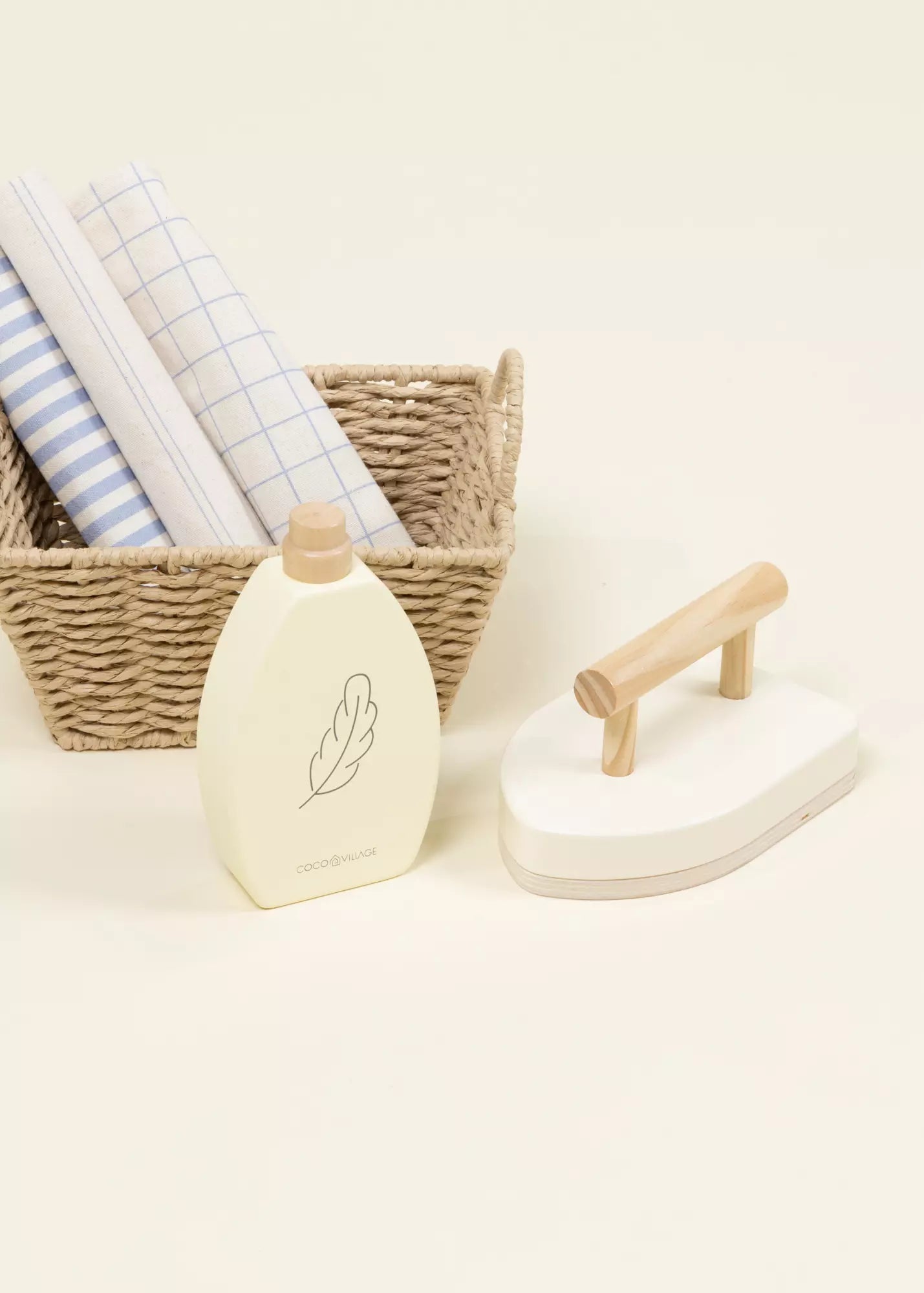 Image of Wooden Ironing Playset