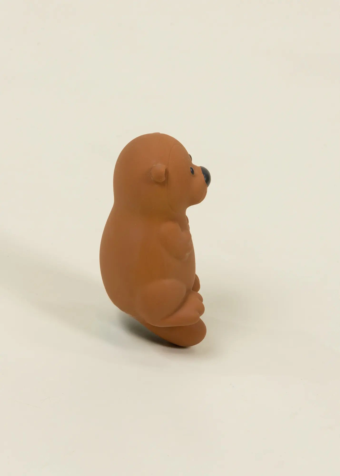 Image of Natural Rubber Baby Teether & Bath Toy - Otter