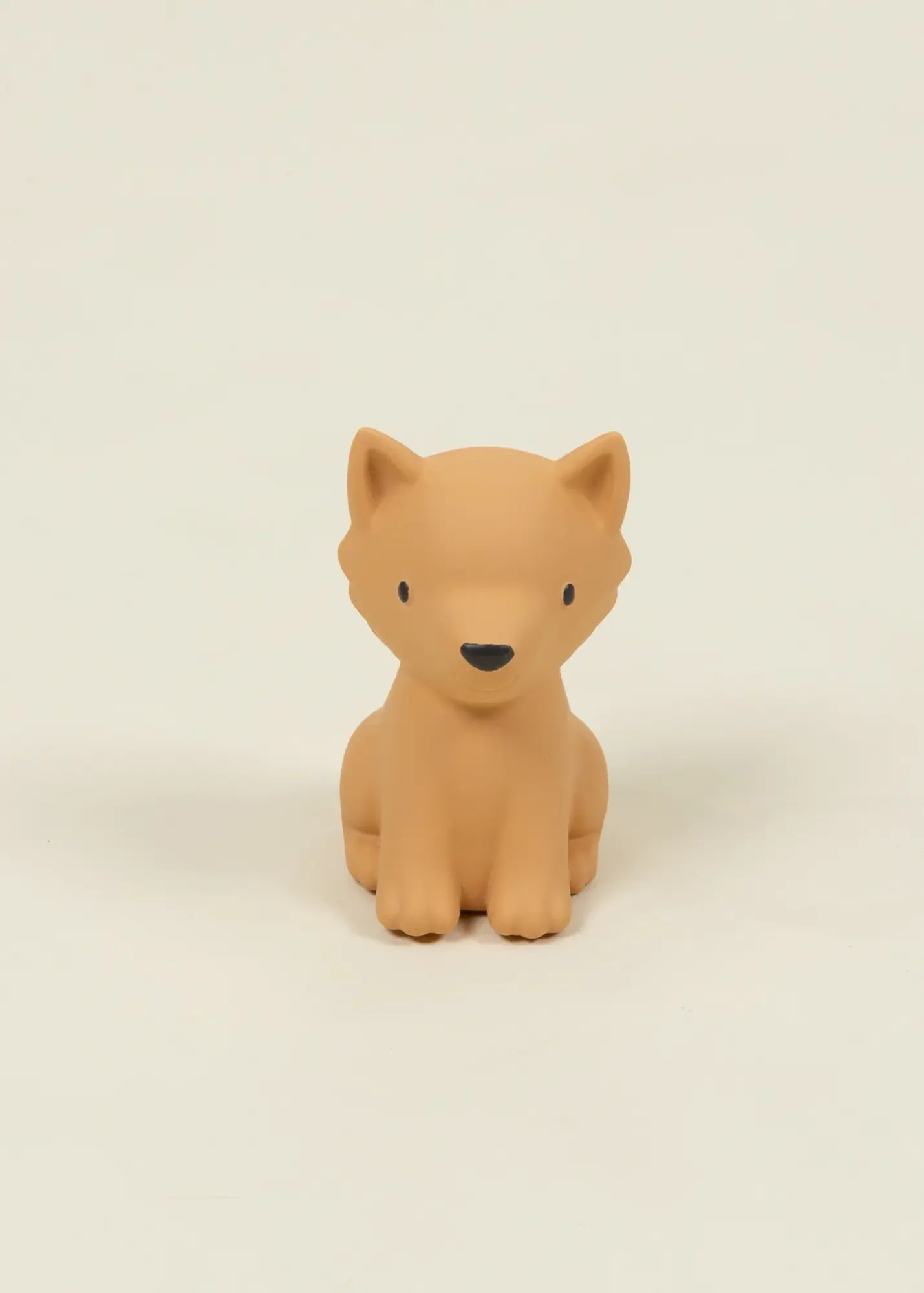 Image of Natural Rubber Baby Teether & Bath Toy - Fox