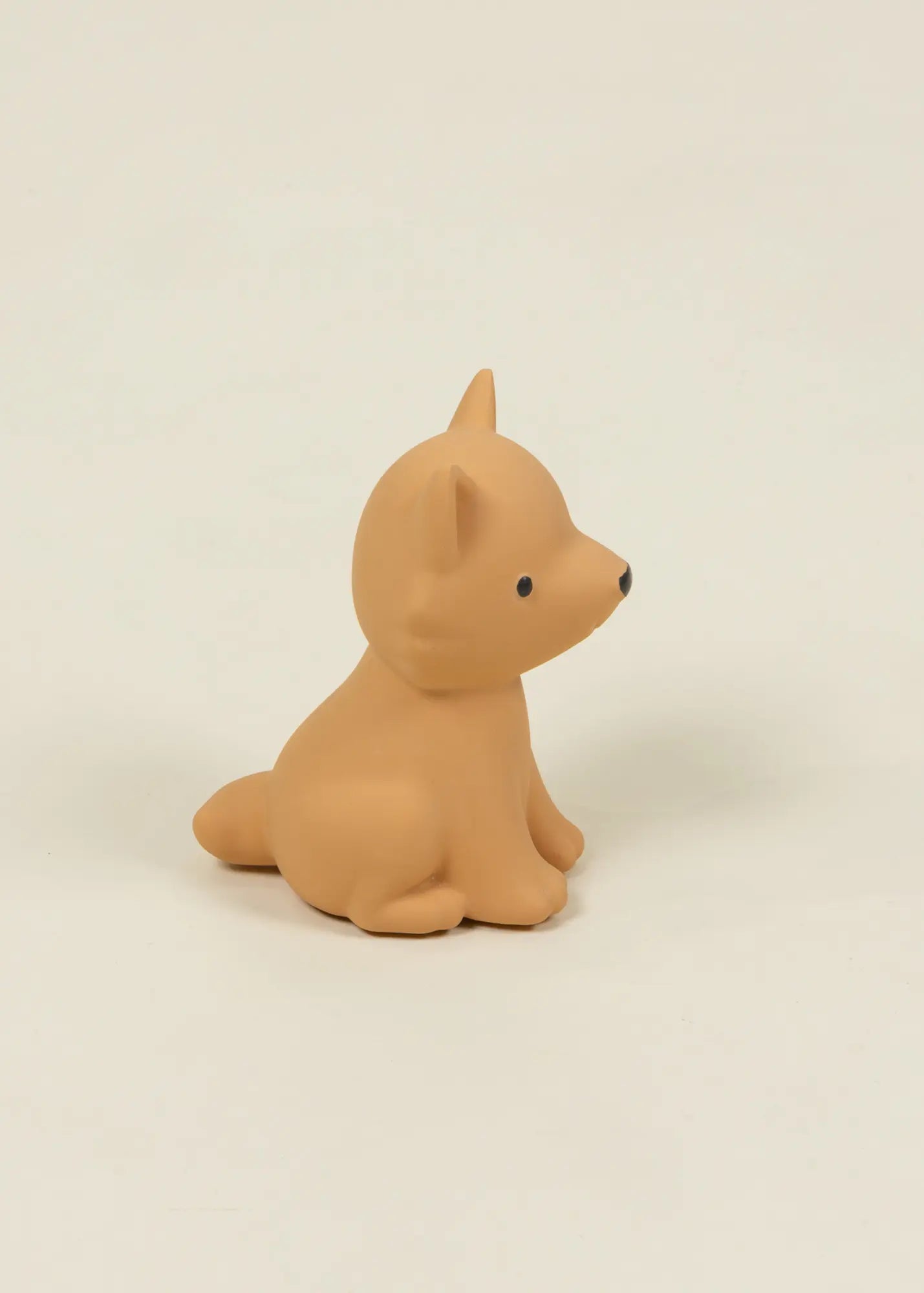 Natural Rubber Baby Teether & Bath Toy - Fox