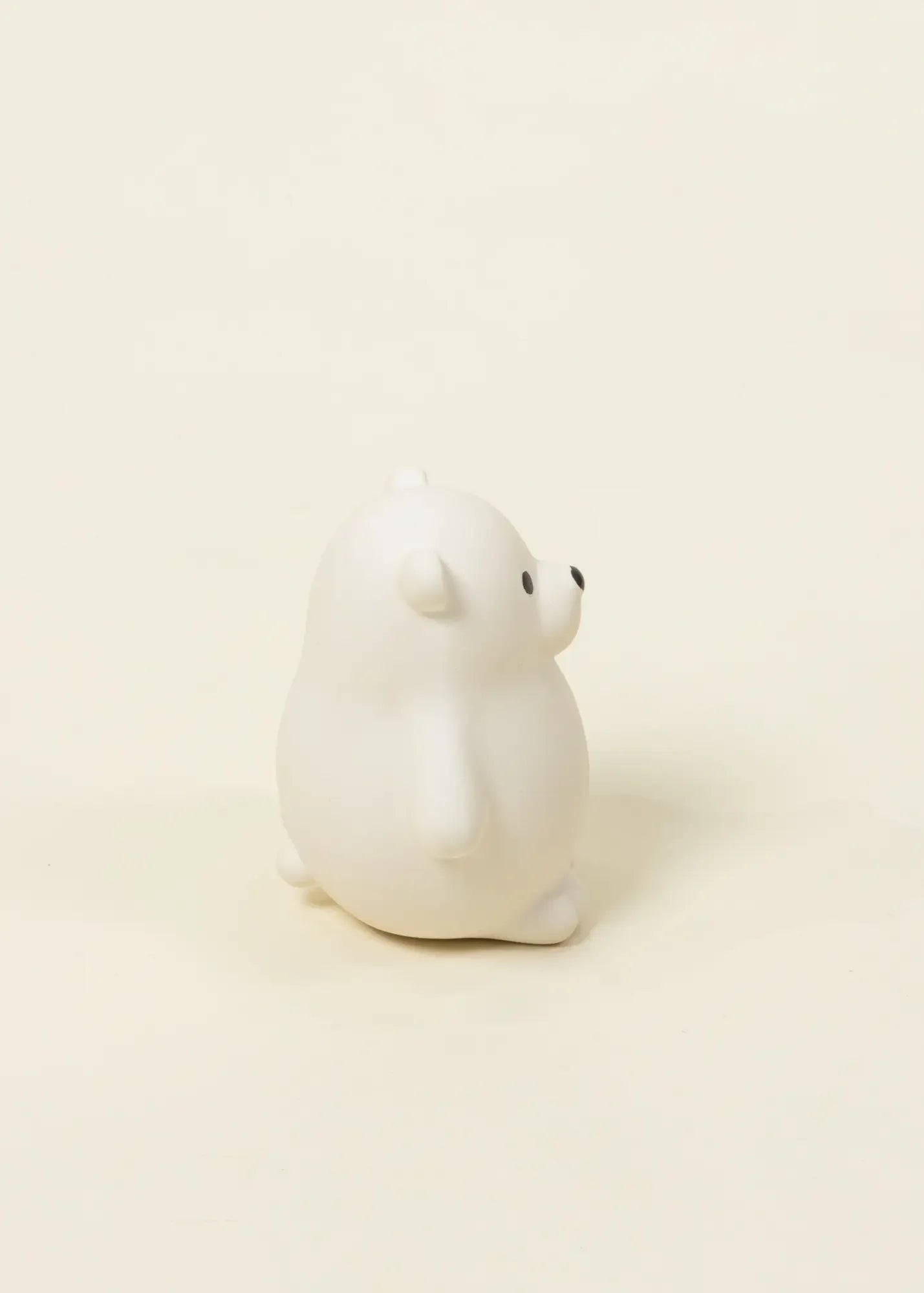 Image of Natural Rubber Baby Teether & Bath Toy - Polar Bear