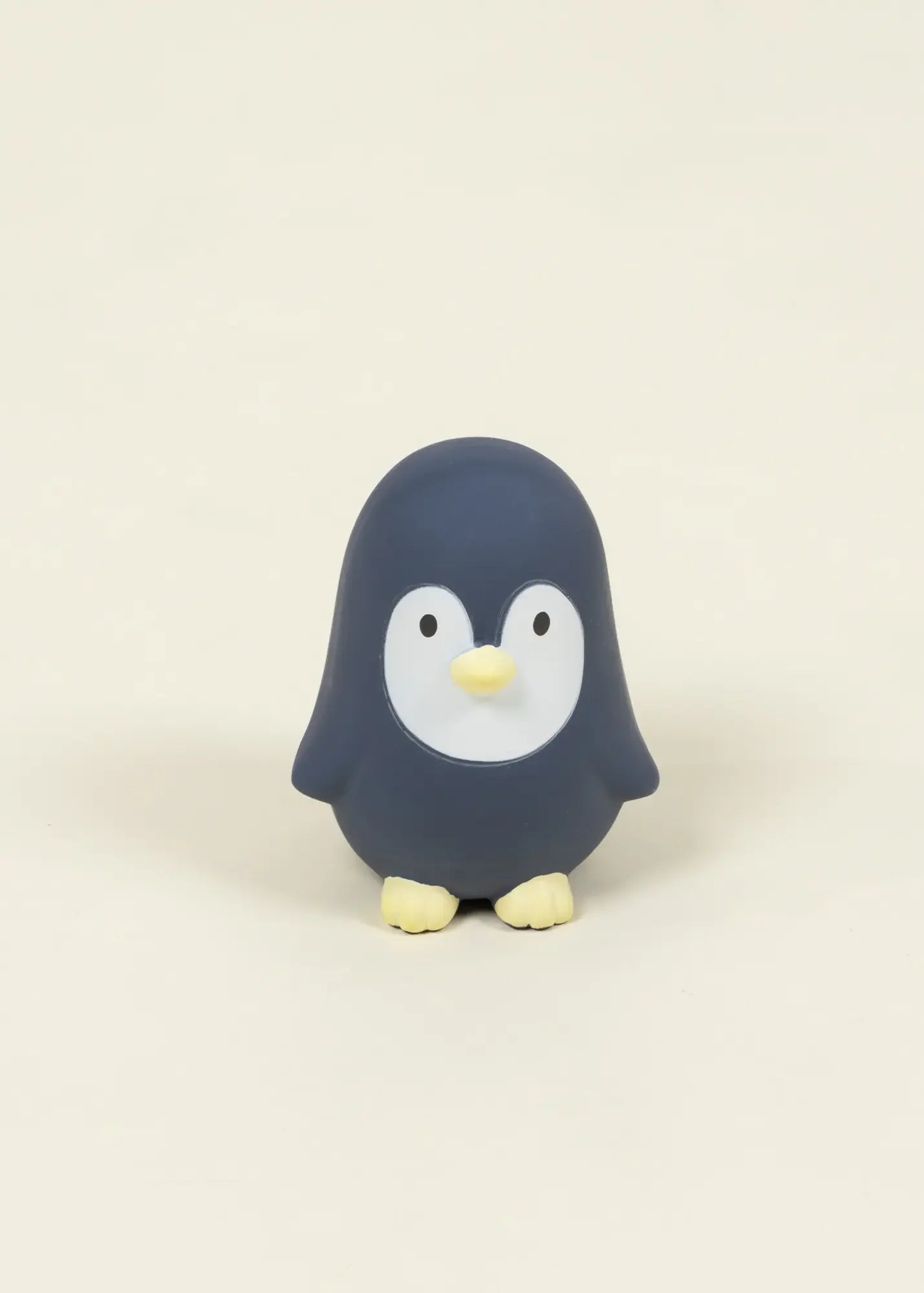Image of Natural Rubber Baby Teether & Bath Toy - Penguin