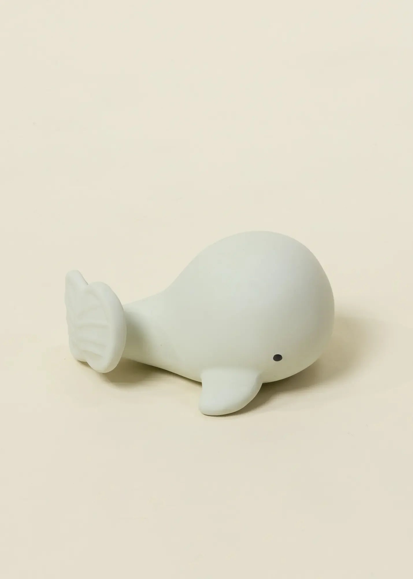 Image of Natural Rubber Baby Teether & Bath Toy - Whale