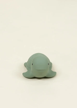 Natural Rubber Baby Teether & Bath Toy - Turtle