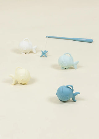 Silicone Bath Fishing Game (5 Pcs)