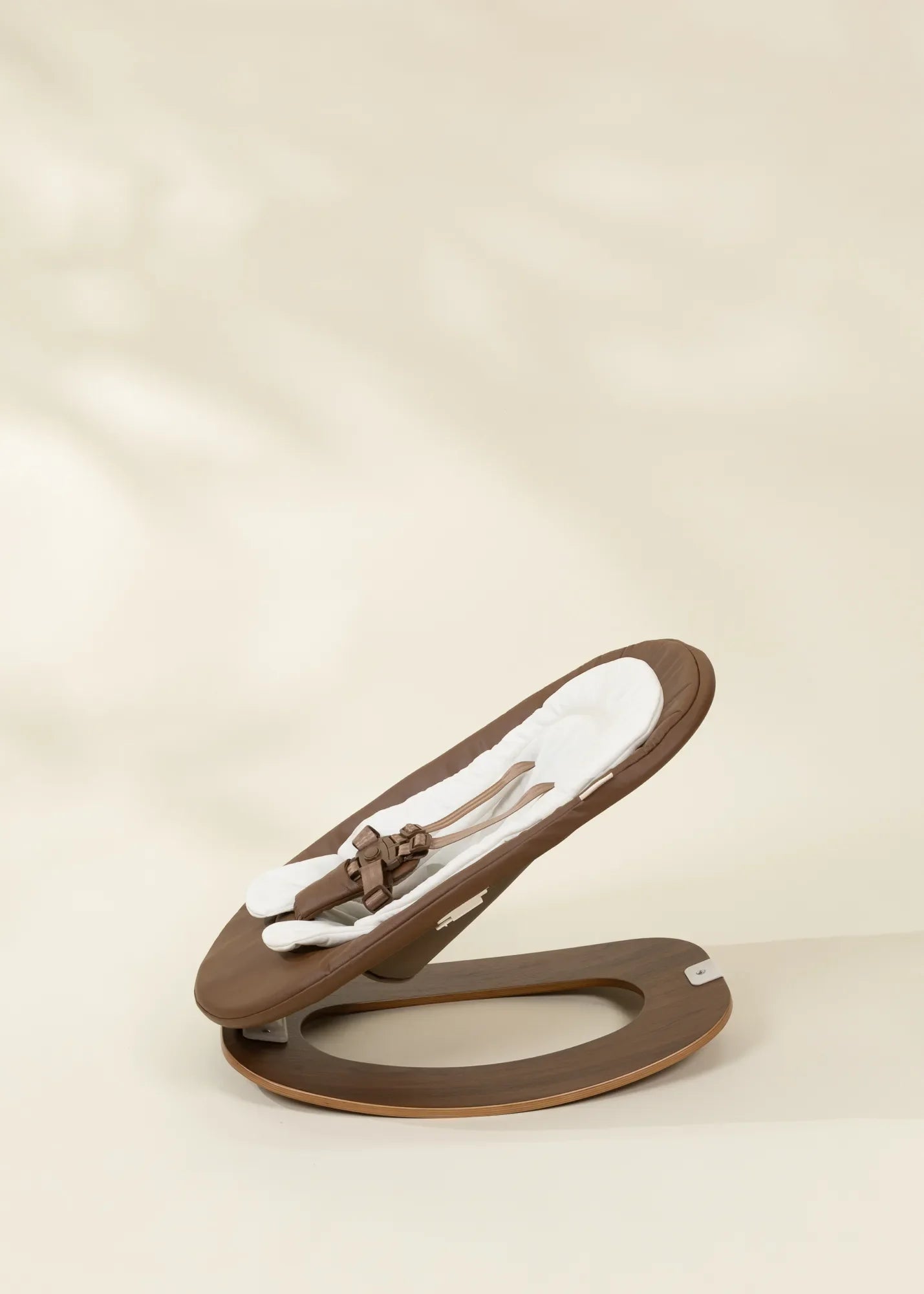 Image of Convertible Newborn Bouncer Seat for Coco Chair – Macramé & Walnut
