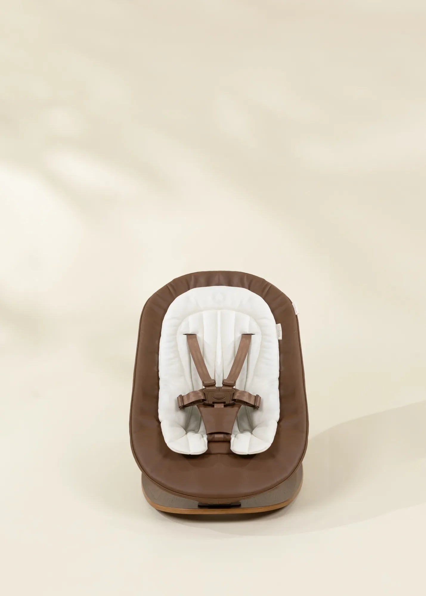 Image of Convertible Newborn Bouncer Seat for Coco Chair – Macramé & Walnut