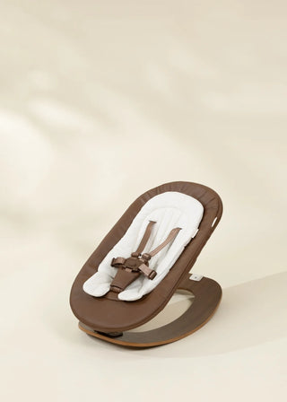 Convertible Newborn Bouncer Seat for Coco Chair – Macramé & Walnut