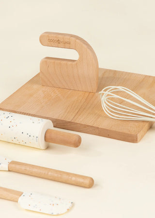 My First Wooden & Silicone Cooking Set