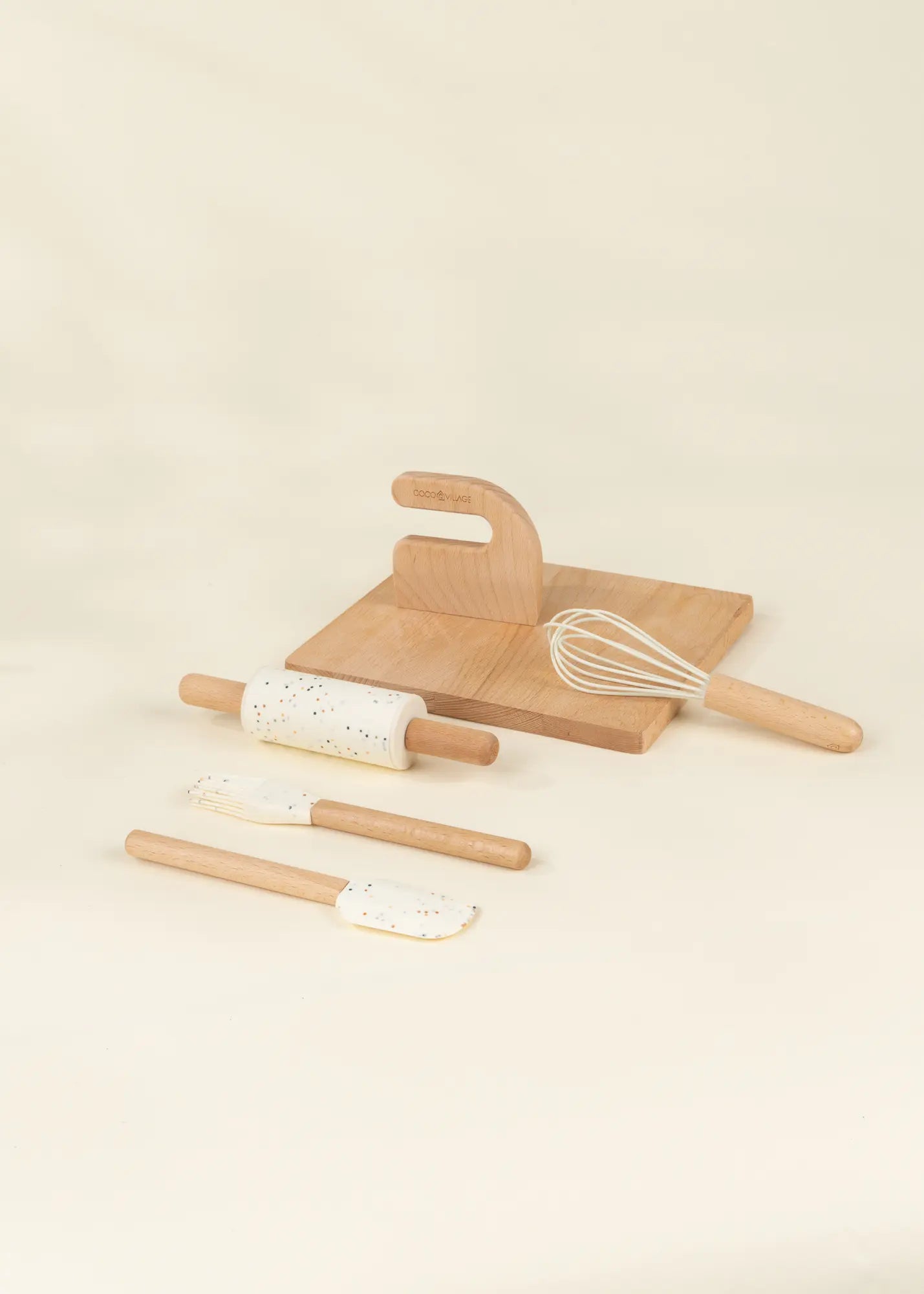 Image of My First Wooden & Silicone Cooking Set