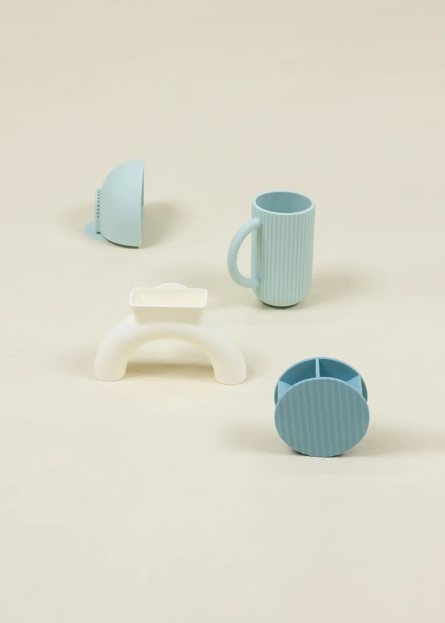 Image of Silicone Pour & Play Bath Playset