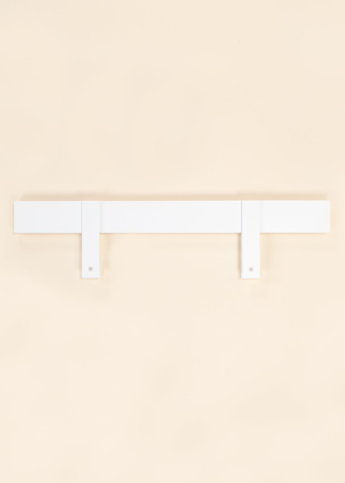 Image of Barrière en bois pour base de lit - Format simple - Blanc