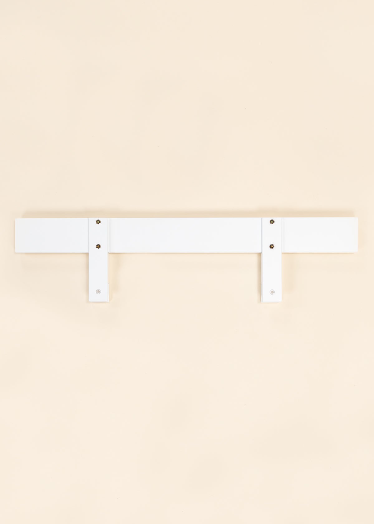 Image of Barrière en bois pour base de lit - Format simple - Blanc