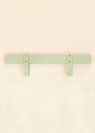 Barrière en bois pour base de lit - Format simple - Seafoam