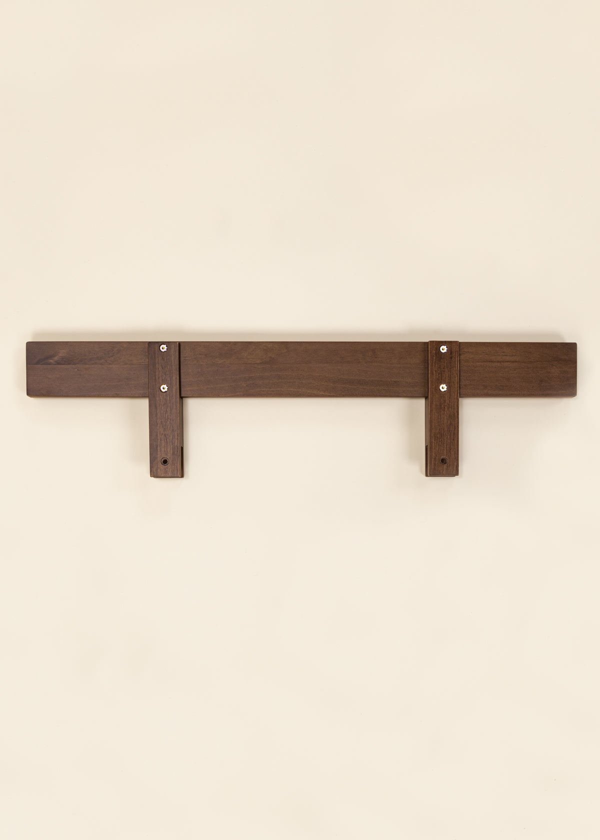 Image of Barrière en bois pour base de lit - Format simple - Noisette