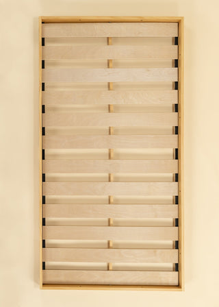 Wooden Bed Frame - Natural Wood