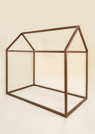 Structure maisonnette en bois - Format simple - Noisette