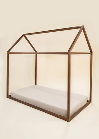 Structure maisonnette en bois - Format simple - Noisette