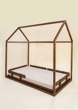 Structure maisonnette en bois - Format simple - Noisette