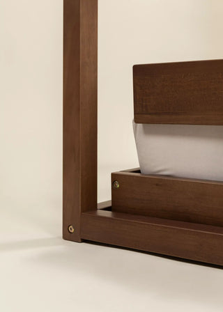 Structure maisonnette en bois - Format simple - Noisette