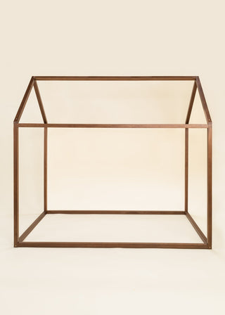 Structure maisonnette en bois - Format simple - Noisette