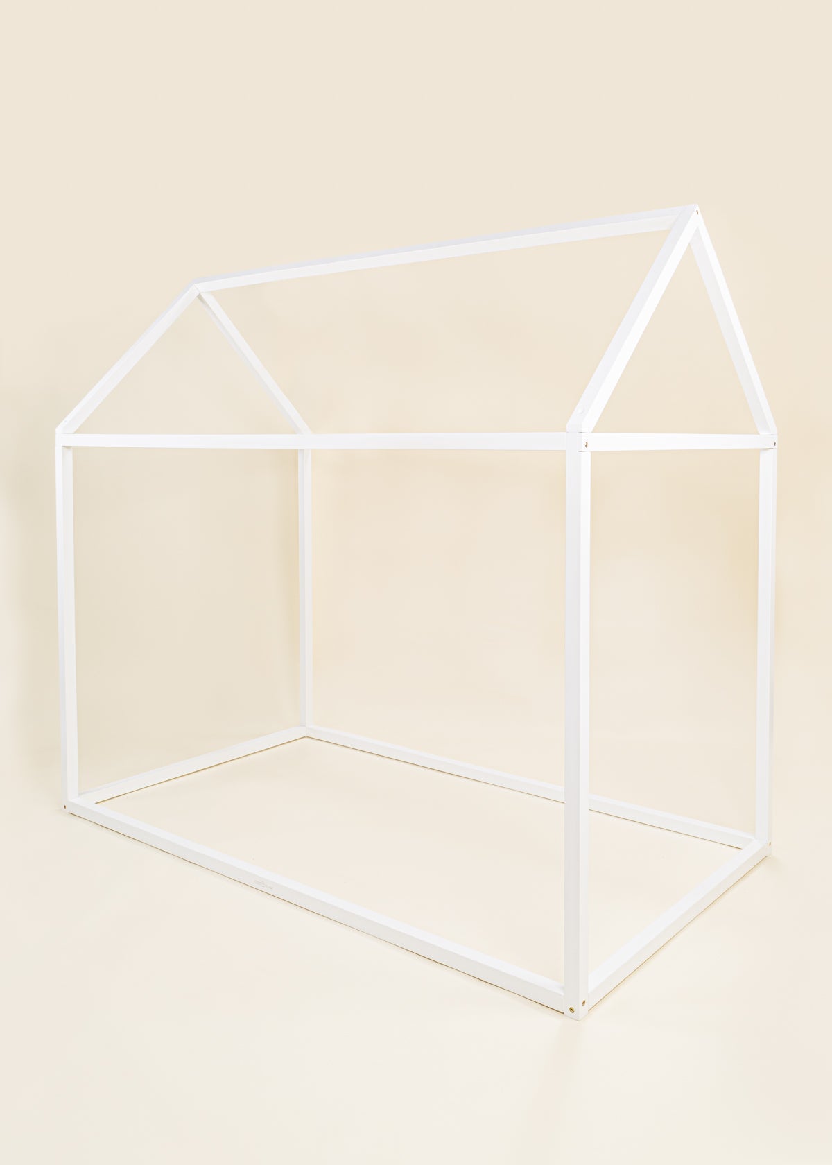 Structure maisonnette en bois - Format simple - Blanc