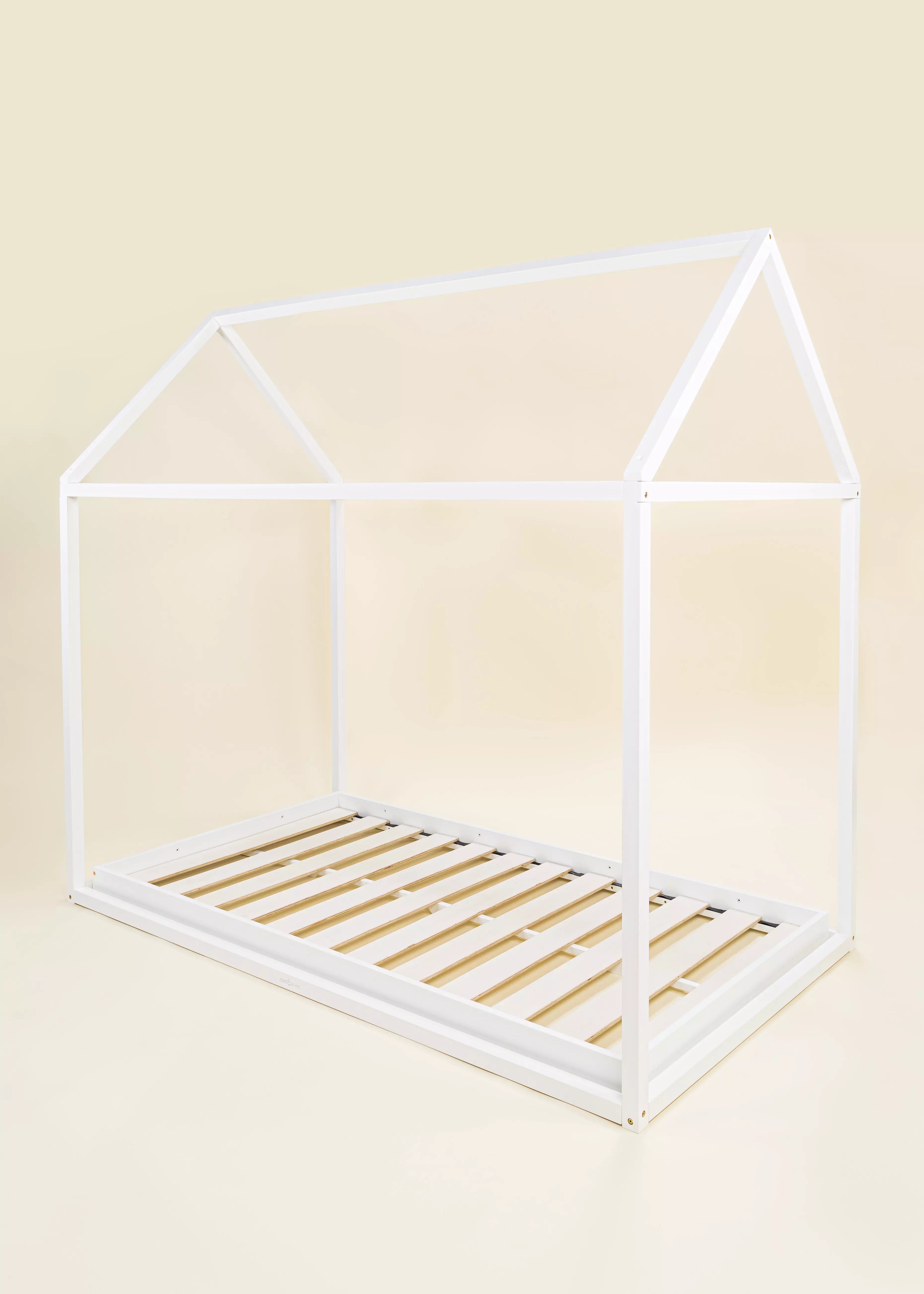 Image of Structure maisonnette en bois - Format simple - Blanc