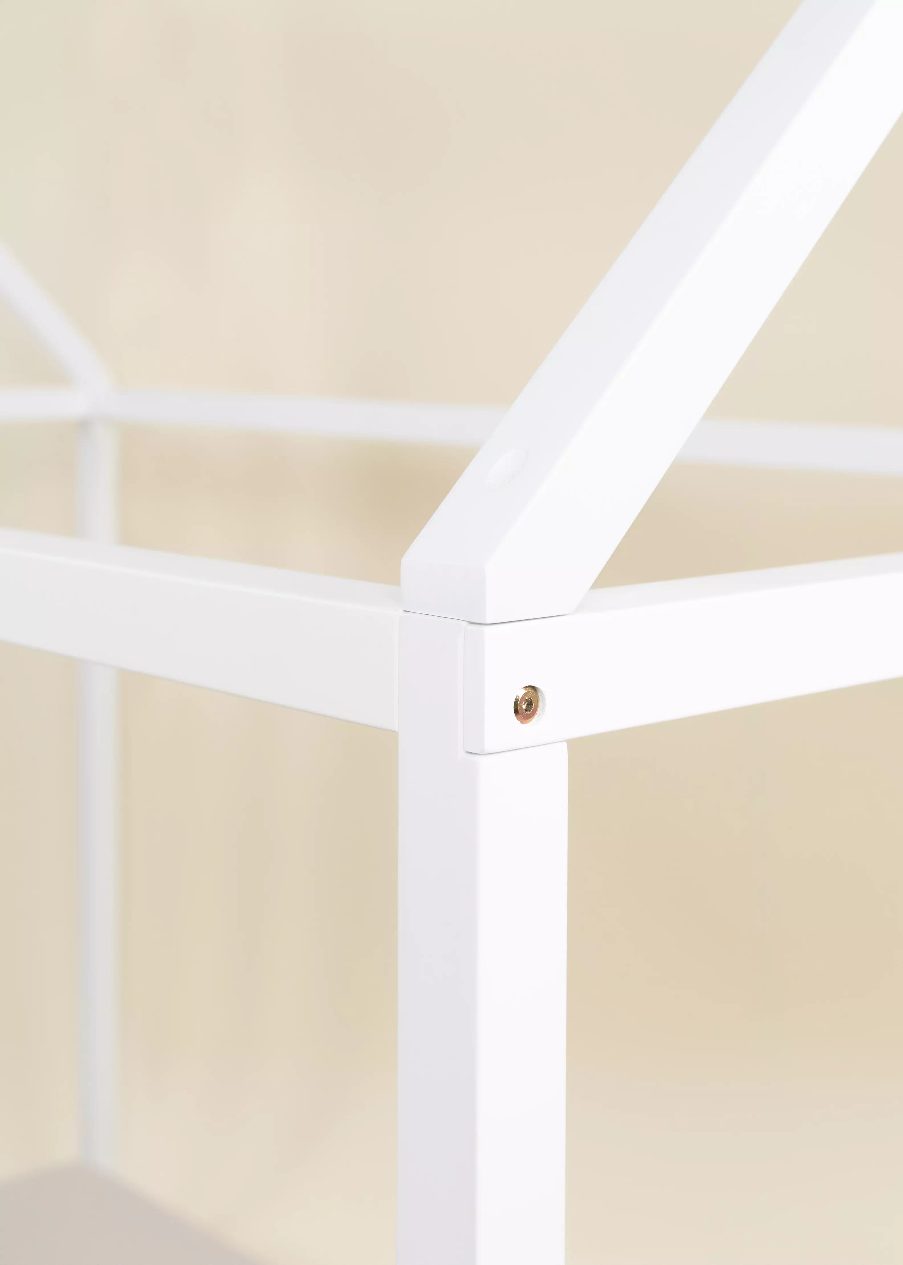 Image of Structure maisonnette en bois - Format simple - Blanc