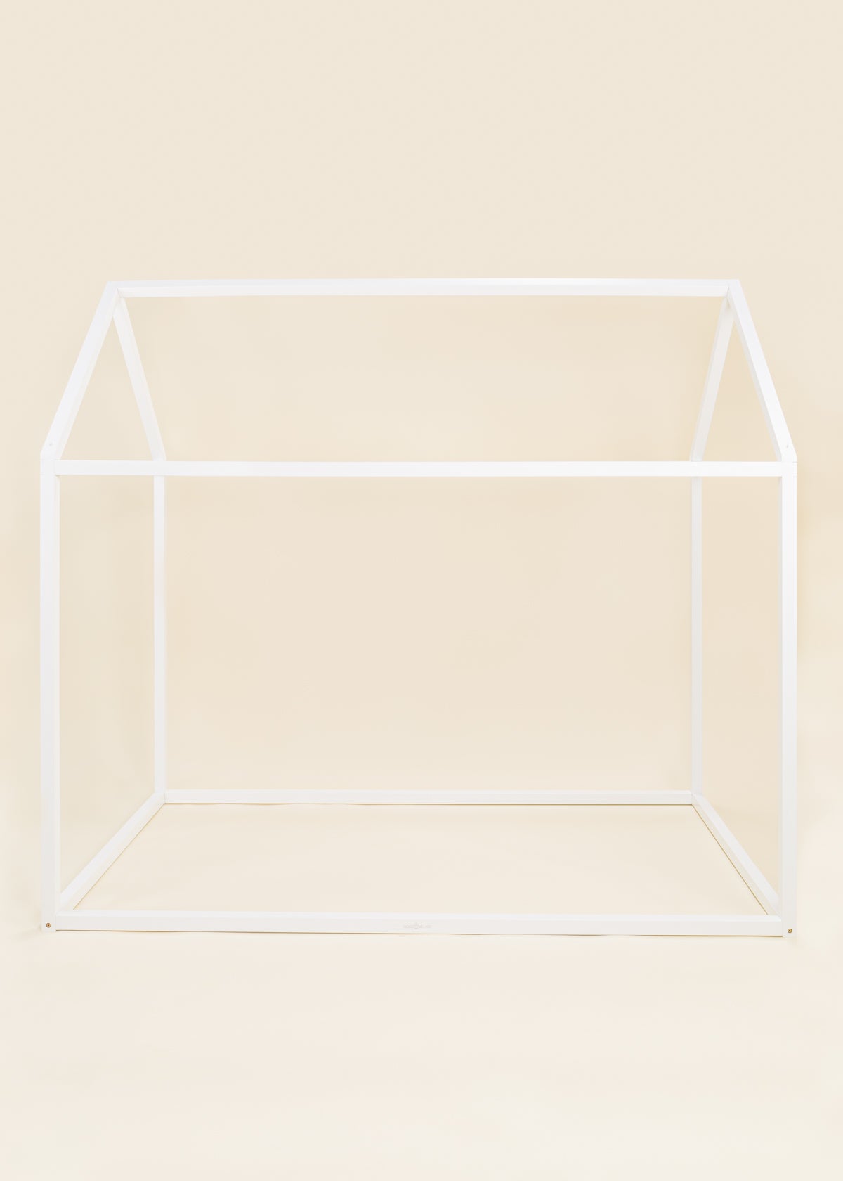 Structure maisonnette en bois - Format simple - Blanc