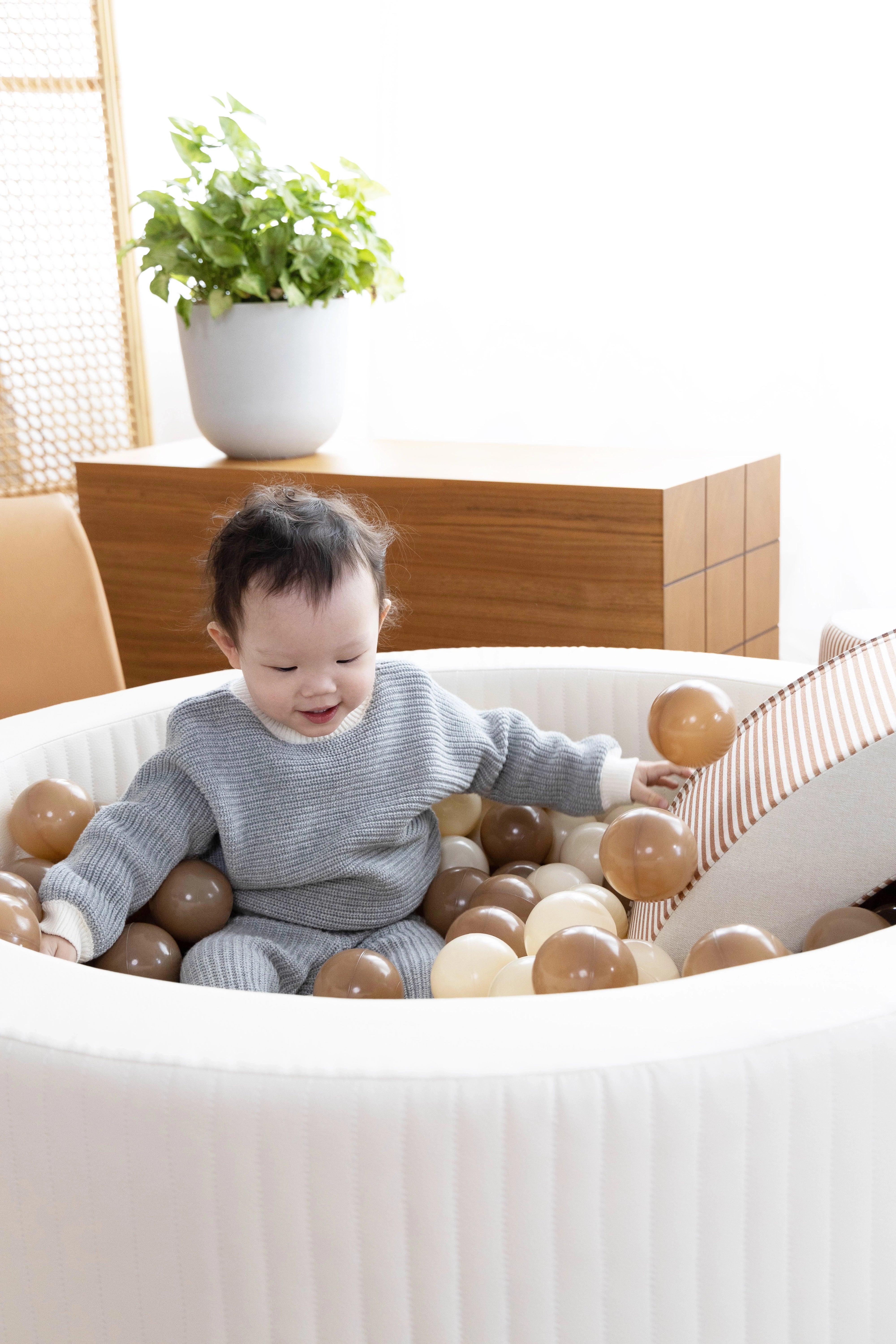 Image of Set of 200 Balls for Ball Pit Shades of Day
