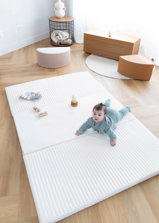 Matelas de jeux en mousse & cuir végétalien - Tons de nuit