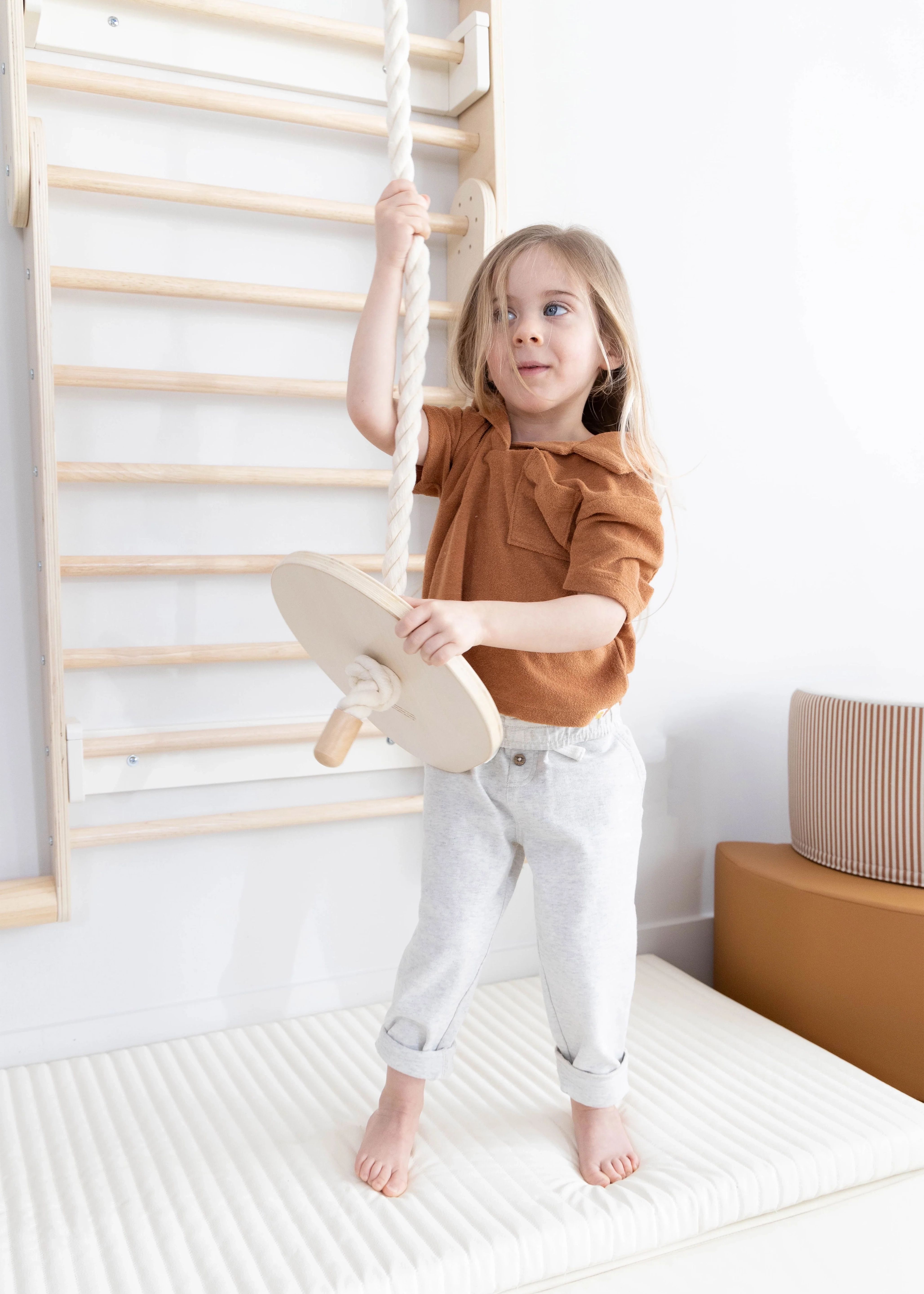 Image of Balançoire pour Mur grimpeur suédois