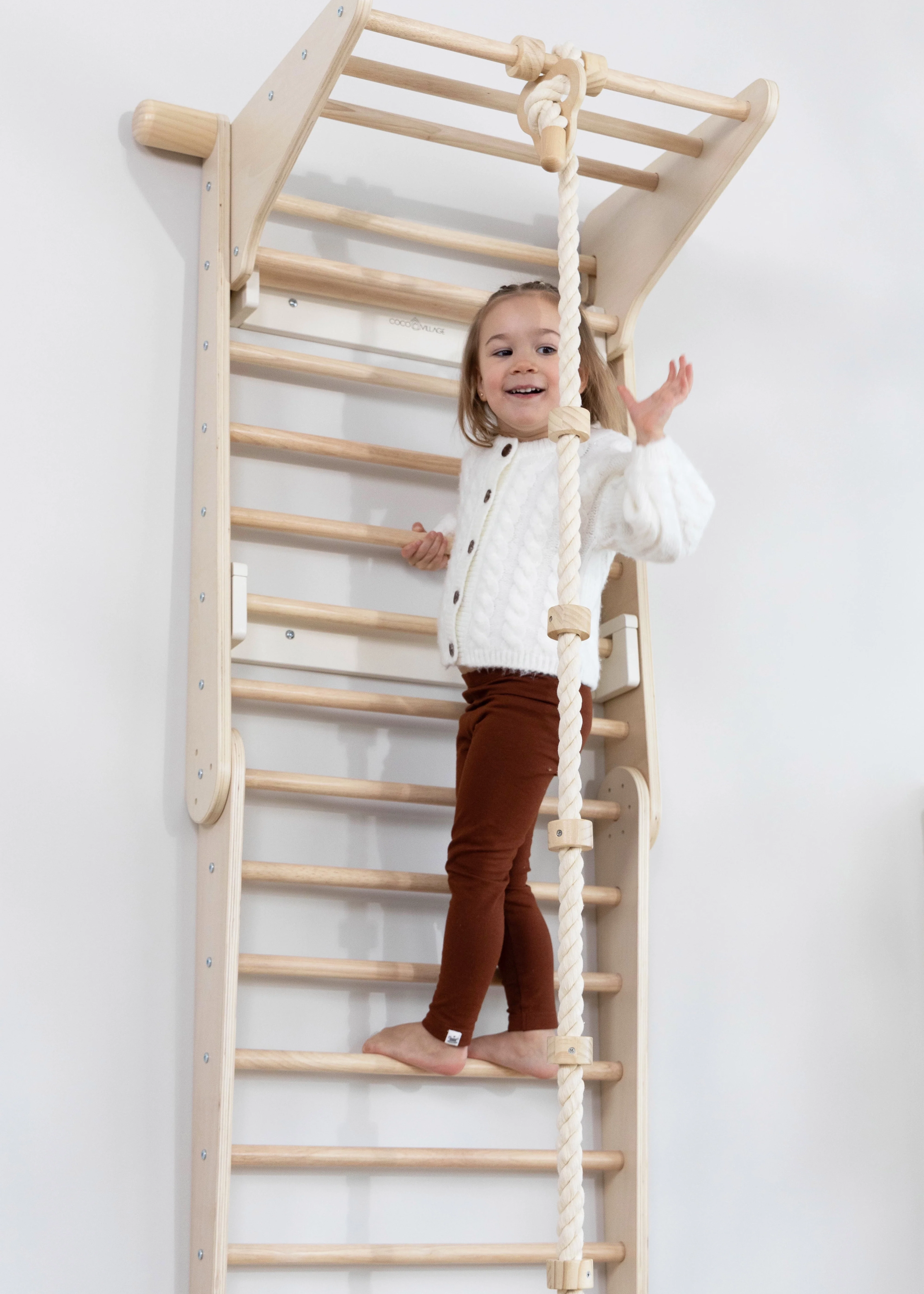 Image of Balançoire pour Mur grimpeur suédois