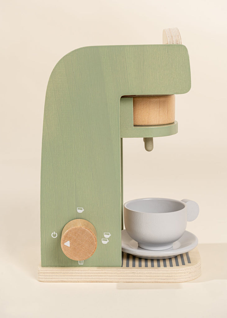 Wooden Coffee Maker - Toy Coffee Machine - Espresso Machine - Pretend Play