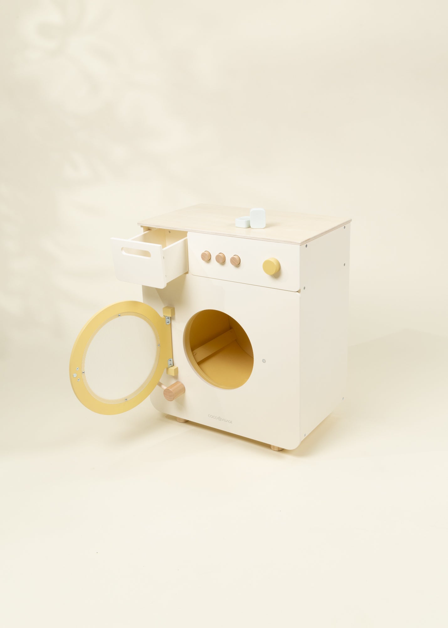 Image of Machine à laver de jeu en bois – Collection Maison 
