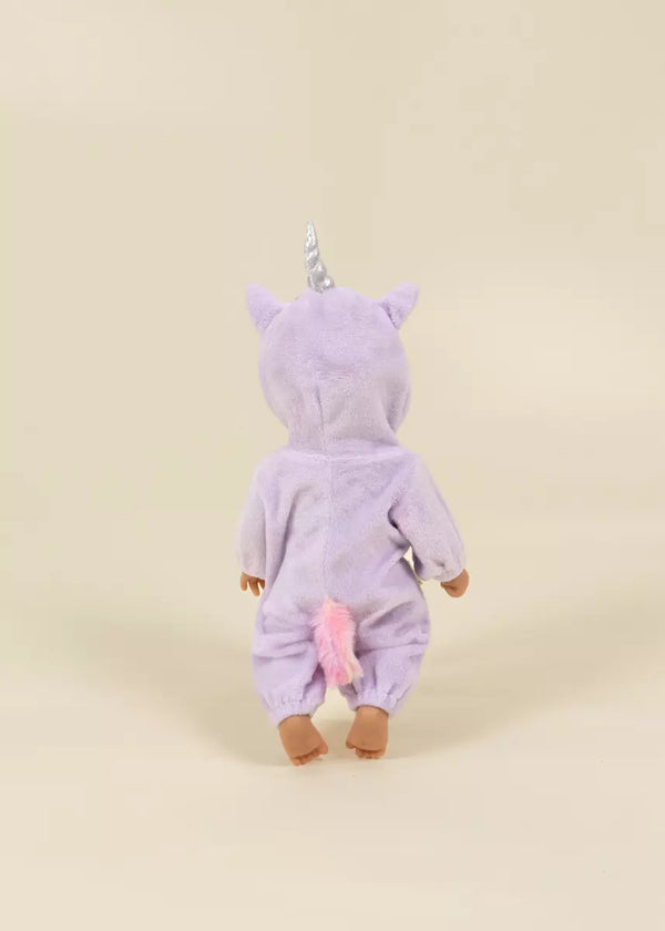 CocoTiny 10" (26 cm) Baby Play Doll Clothing Set – Unicorn