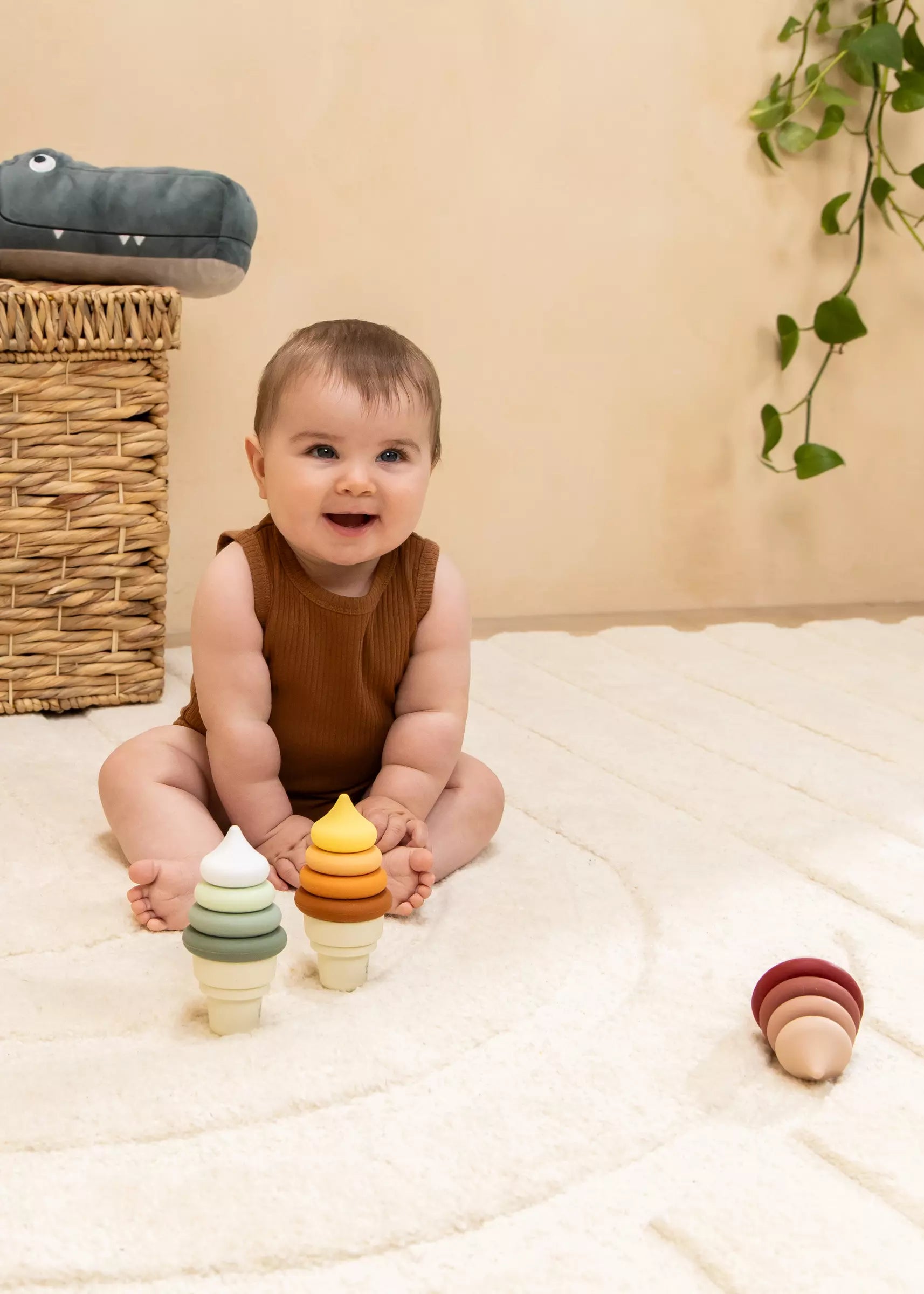 Silicone Ice Cream Cones for Babies Coco Village