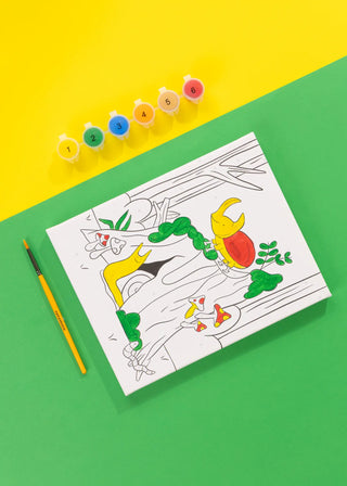 Bugs World Paint-by-Numbers–Intermediate(Age 5–8)