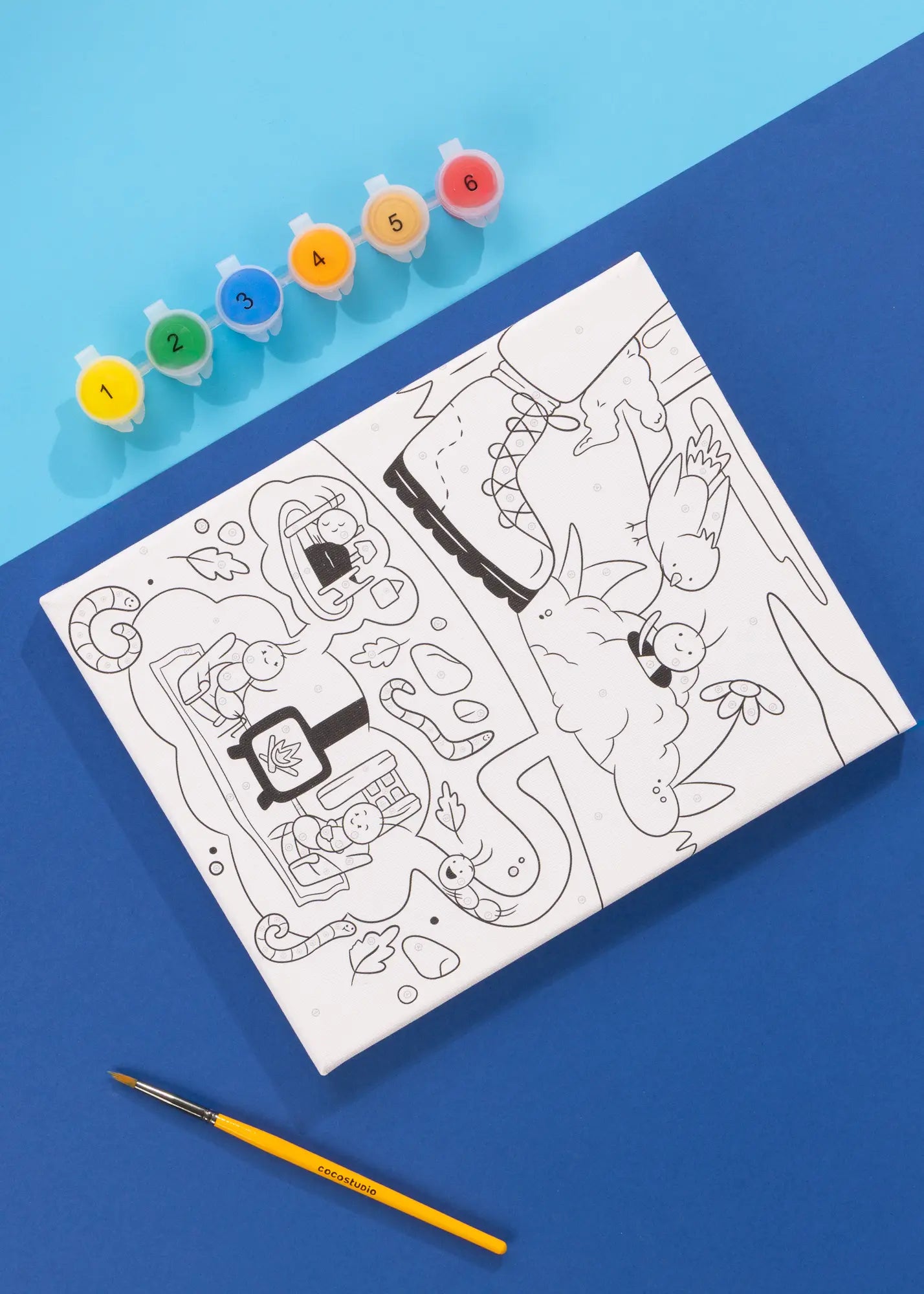 Image of Bugs World Paint-by-Numbers–Expert Level(Age 8–12)