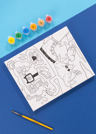 Bugs World Paint-by-Numbers–Expert Level(Age 8–12)