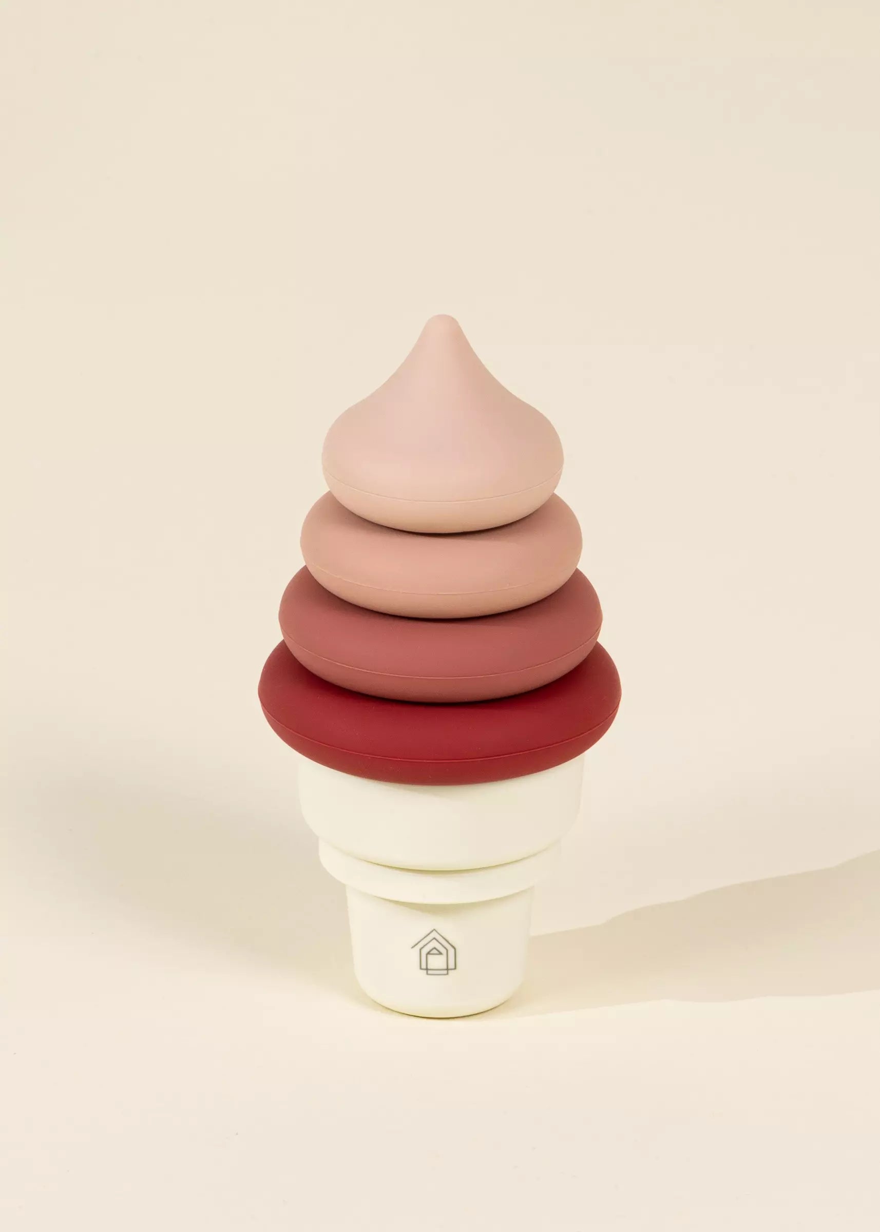Image of 3 Sets of Silicone Stackable Ice Cream Cones (18 pcs)