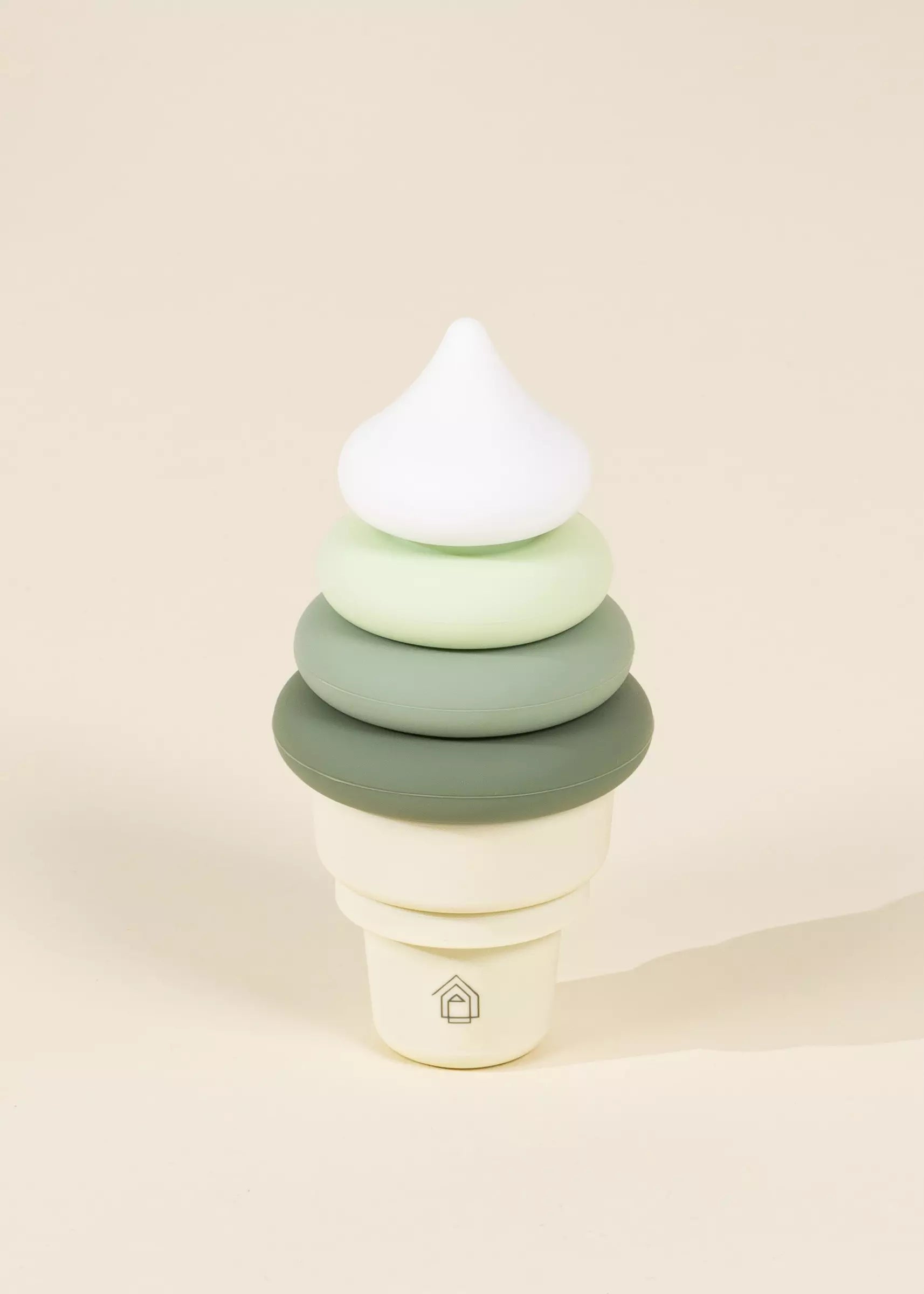 Image of 3 Sets of Silicone Stackable Ice Cream Cones (18 pcs)