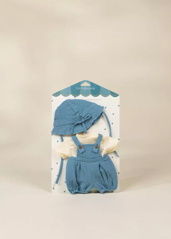 CocoBaby 18" (46 cm) Baby Play Doll Clothing Set – Summer Day