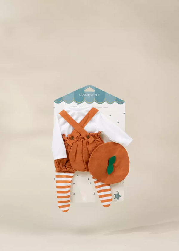 CocoBaby 18" (46 cm) Baby Play Doll Clothing Set – Little Pumpkin