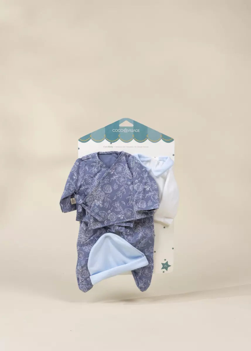 Ensemble pour poupée bébé CocoBaby 18" (46 cm) – Nouveau-né