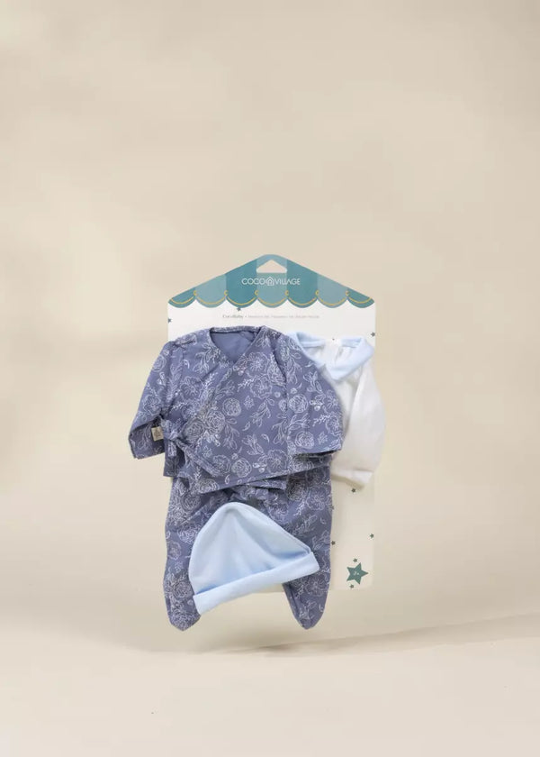CocoBaby 18" (46 cm) Baby Play Doll Clothing Set – Newborn Set